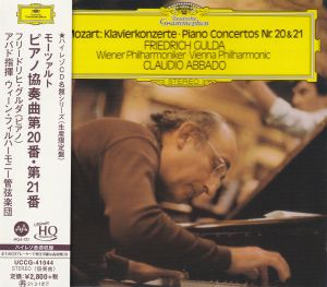 Friedrich Gulda / Claudio Abbado & Wiener Philharmoniker – Mozart: Klavierkonzerte Nr. 20 & 21