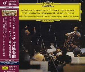 Mstislav Rostropovich, Herbert von Karajan & Berliner Philharmoniker - Dvorak: Cello Concerto & Tchaikovsky: Variations On A Rococo Theme